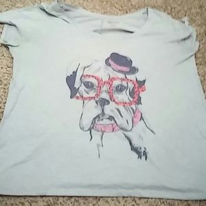 Cute dog top